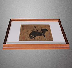 娄底市书画装裱配框服务案例